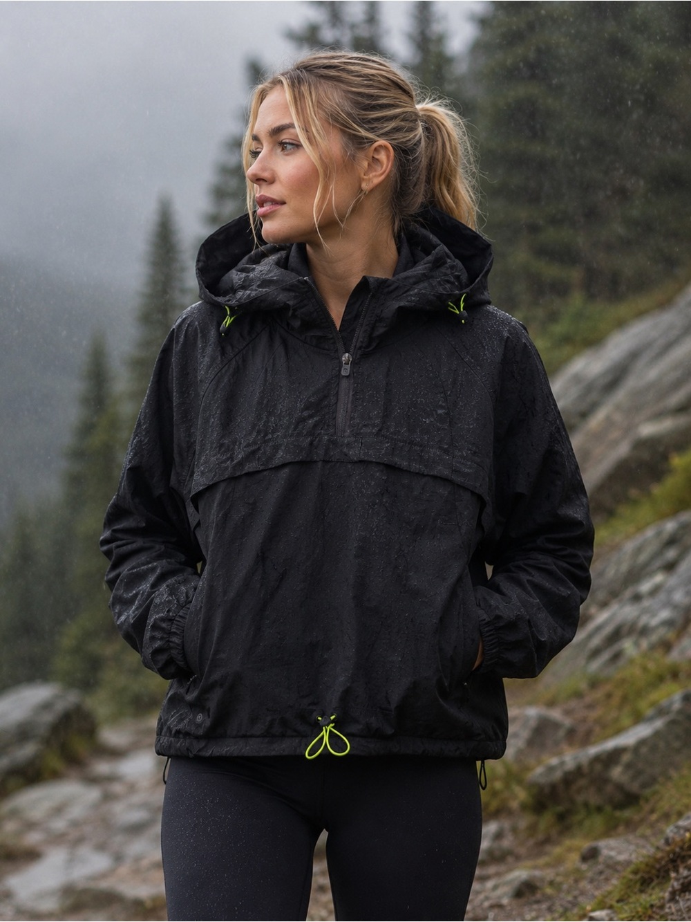 Lululemon Seek Vistas 1/2 Zip Jacket
Black size XS /S